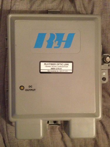 RLH fiber Optic Link  130/48V DC/DC 8806-1276-01 Card &amp; Case