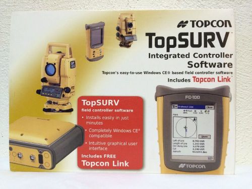 Topcon Topsurv 60272 Integrated Software Controller GPS+ Ver 6.04