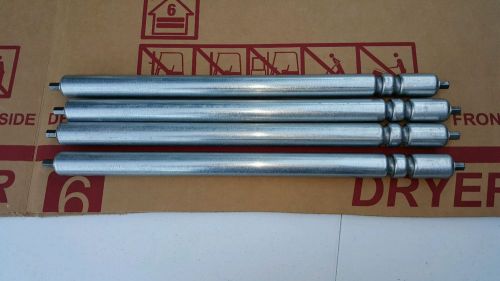 Stainless steel conveyor rollers, 4 for sale