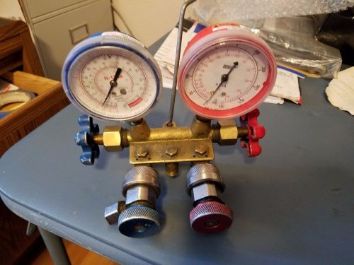 AC Test Gauge Set For R-134A  Unknown Brand No Hoses
