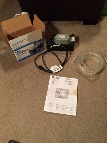 Flotec condensate / condensation removal pump &amp; tube w/safety switch fpcp-20ulst for sale