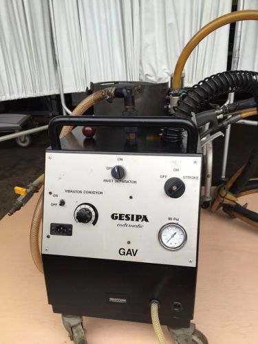GESIPA GAV AUTOMATED BLIND RIVET SYSTEM Auto Feed Riveting, Operator Integration