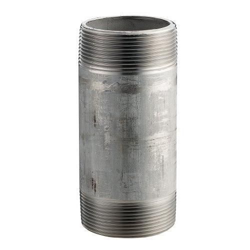 Stainless steel 304/304l pipe fitting, nipple, schedule 40 welded, 3/4&#034; x 2&#034; new for sale
