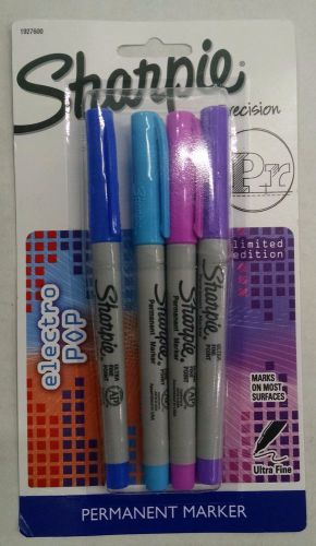 Sharpie® Electropop 4ct Ultra Fine Tip Permanent Markers