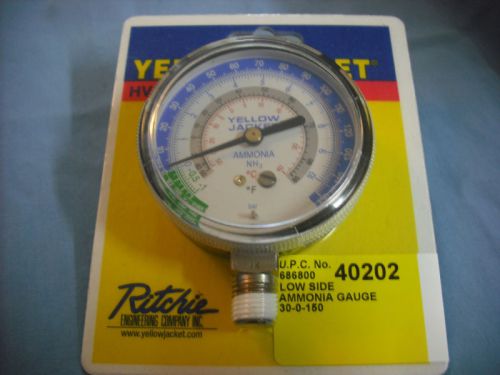 Ammonia gauge, low side, yellow jacket part# 40202 for sale