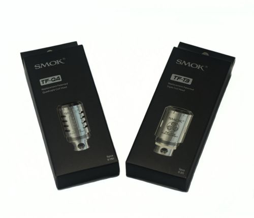 SMOK TFV4 Atomizer Coils TF-T3 / TF-Q4 Replacement Heads 100% Authentic (5-pack)