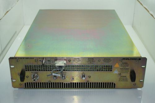 Medical mri analogic an8101 5kw mri rf power amplifier 180-253vac 6.5-43mhz for sale