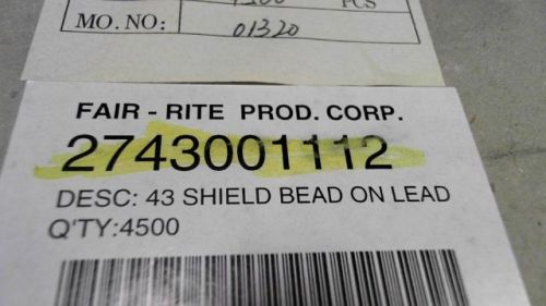 1405-pcs ferrite core beads-on-leads 4.45mm 3.5mm suppress 2743001112 2743001112 for sale