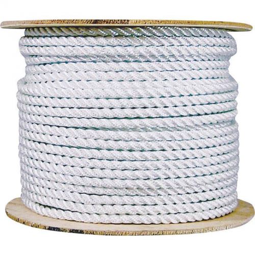 Rope 3/8in 300ft 292lb spool wellington-cordage rope - bulk 10997 silvery white for sale