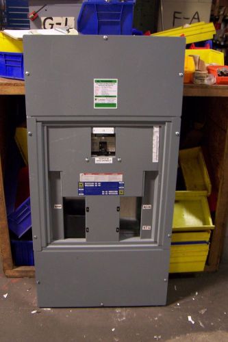 Square d 100 amp main breaker i-line panelboard 480 vac 12 circuit 3 phase for sale