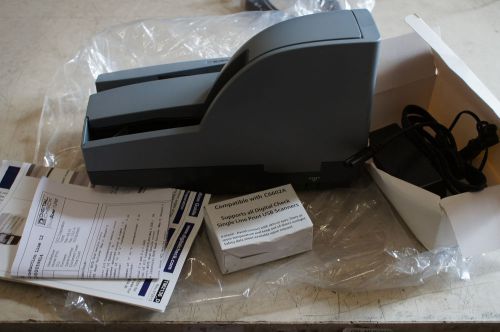 New Digital Check TellerScan TS240 Check Scanner 100 DPM Inkjet 153000-62