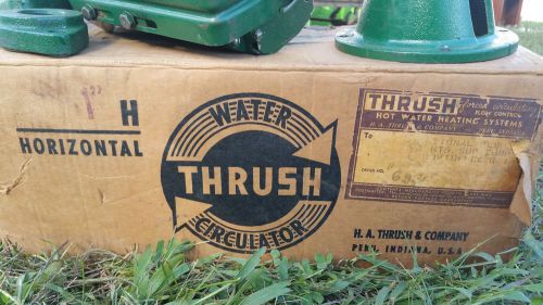 Thrush Circulator Pump Motor 1/8 HP 115V  Single Phase 1725 RPM New Old Stock