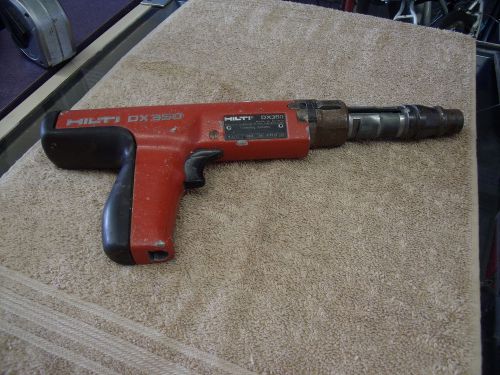 HILTI DX350 POWDER ACTUATED TOOL