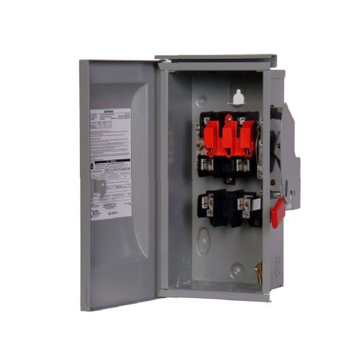 30 amp fusible load center safety switch metallic indoor electric accessory for sale