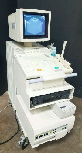 Toshiba Ultrasound Machine Model SSA-340A System 3 Probes UP-890MD Printer