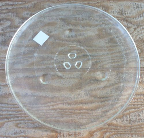 12 7/16&#034; Round Microwave Oven Glass Turn Table Tray Plate carousel turntable J