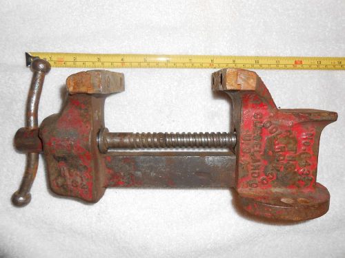 Rare vintage &#034;columbian no. 143 1/2&#034; bench vise ~ &#034;col. hdw. co. for sale