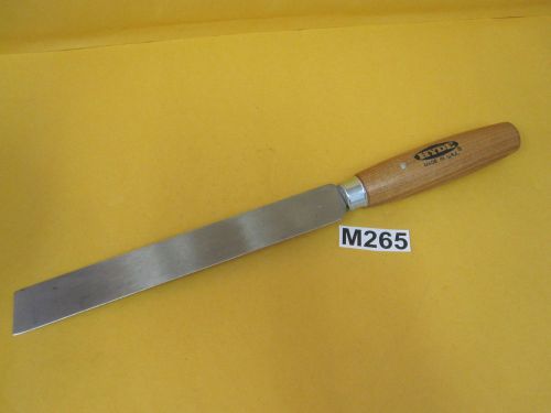 Hyde Tools 60780 Square Point Knife BATT / INSULATION 8&#034;X1&#034; 14-Gauge Wood Handle