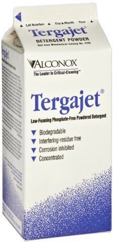 Alconox 2204 Tergajet Nonionic Low Foaming Phosphate Free Powdered Detergent, 4