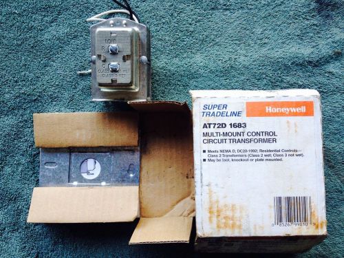 Honeywell at72d 1683 multi-mount control circuit transformer, new in box for sale