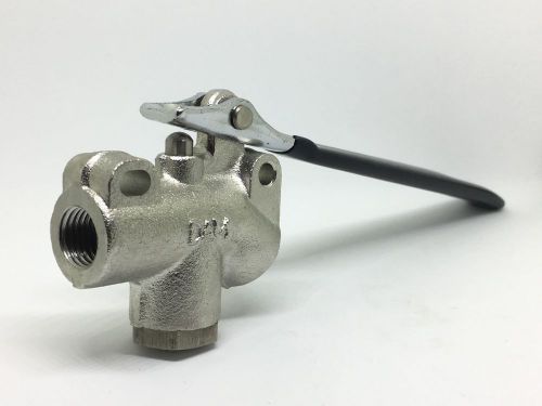 Stainless Steel 1/4 Carpet Cleaning Wand Angle Valve 2000 PSI Truckmount