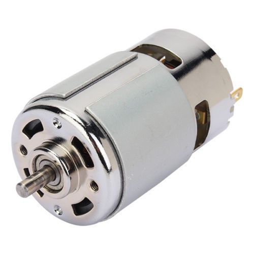 Dc 24v motor 775 gear motor large torque 8300rpm high-power motor with vent hole for sale