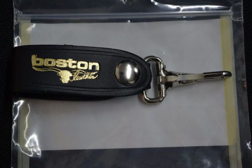 Boston leather 5421-1 key snap with premium snap public safety/ems for sale