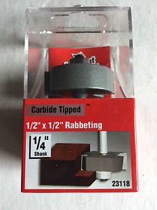 Vermont American 23118 1/2-by-1/2-Inch Carbide Tipped Rabbet Router Bit  1/2-Inc