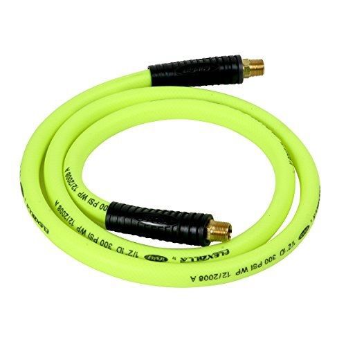 Legacy hzf1206yw3s flexzilla 1/2&#034; x 6&#039; hybrid air hose swivel whip (3/8&#034; mnpt for sale