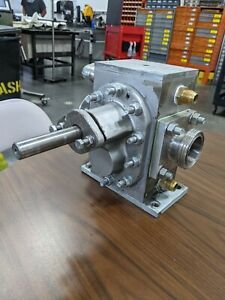 Water Jacketed chocolate gear pump