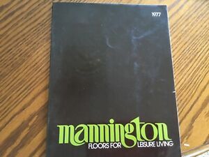 1977 Mannington Floors For Leisure Living - Media Book - Soft Back