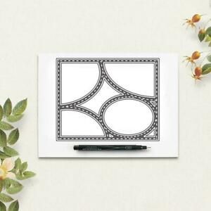 Lace shape Metal Cutting Dies border Crafts Scrapbooking Cards Paper M4A3