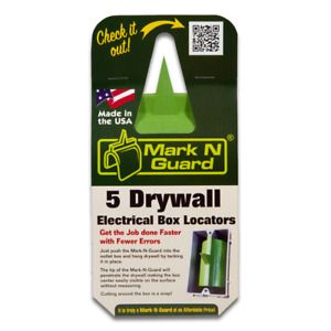 Buddy Tools Mark N Guard - Professional Drywall Electrical Box Locator Tool (Pac
