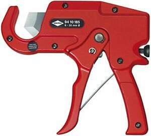 KNIPEX Tools - Pipe Cutter for Plastic Conduit Pipes 9410185