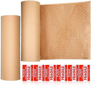 Honeycomb Packaging Paper Cushioning Wrap Paper 12 Inch x 164 Feet Packaging 500