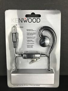 Kenwood KHS-34 C-Ring Earbud Hanger Single Pin Microphone for PTK-23K ProTalk