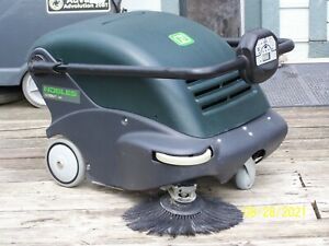 NOBLES SCOUT 24&#034; BATTERY WALK BEHIND FLOOR SWEEPER with BUILD IN CHARGER