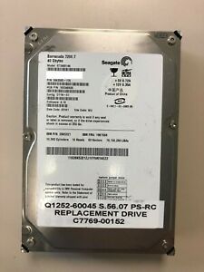 HP DesignJet 5500PS Replacement Drive C7769-00152 - Seagate ST340014A 40GB