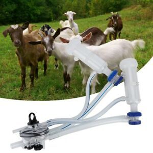 Plastic Goat Sheep Milker Machine Parts Milker Claw Milking Teat Cups Kit