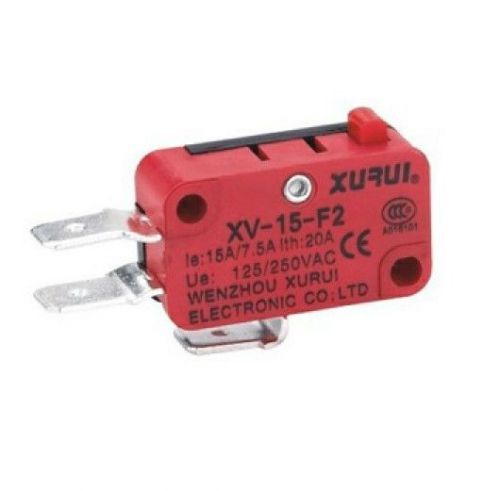 (1)  miniature micro switch pin plunger type 15a wide terminal electric for sale