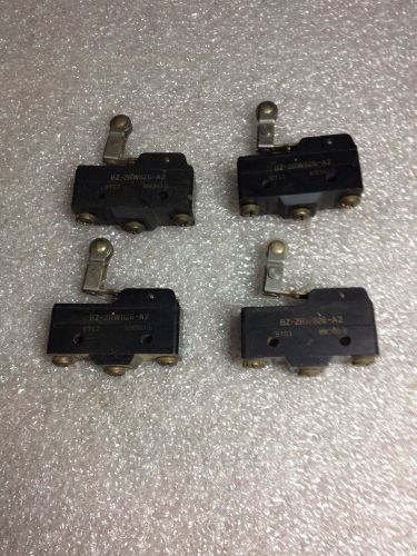 (RR19-3) 4 MICROSWITCH BZ-2R1826-A2 SNAP ACTION BASICS SWITCHES