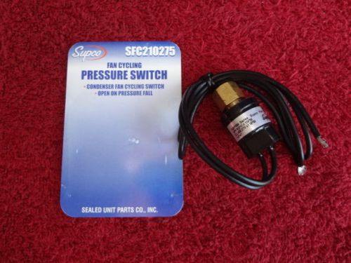 Supco FC Pressure Switch SFC210275---SEE PICS BELOW---FREE SHIPPING