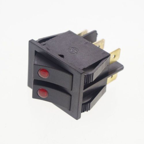 10A/250VAC 15A/125VAC High power  KCD4 DPDT Two Position  x  4