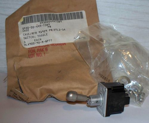VINTAGE MILITARY TOGGLE SWITCH NSN#5930-00-499-7389 WEATHERPROOF HELICOPTER NEW