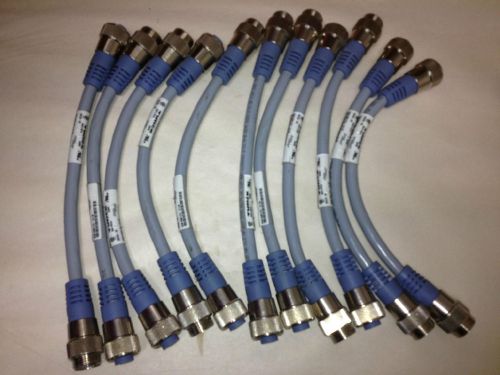 Lot of 11 turck rsm rkm 579-0.3m busstop cable 1ft u5450-50  devicenet save!! for sale