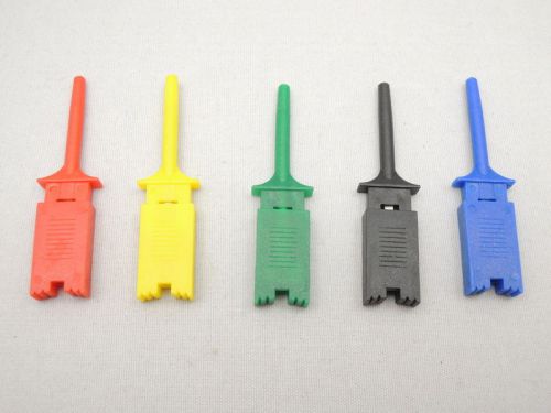 10x multimeter lead wire kit hook clip grabbers test probe smd ic cable diy for sale