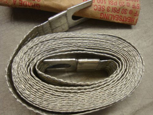 1&#034; wide copper ground strap 122&#034; long for sale