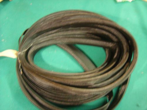 Cable sleeving snake skin  black 1&#034; to 2&#034; 29 ft roll for sale