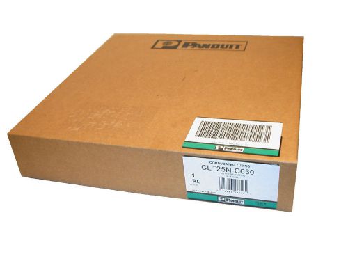 New panduit clt25n-c630 1/4&#034; slit wall corrugated tubing 100 feet (4 avail) for sale