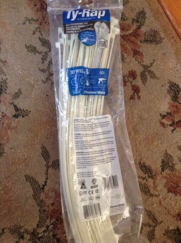 THOMAS AND BETTS TY529M TY-RAP STANDARD CABLE TIE NEW NIB 30&#034; LENGTH
